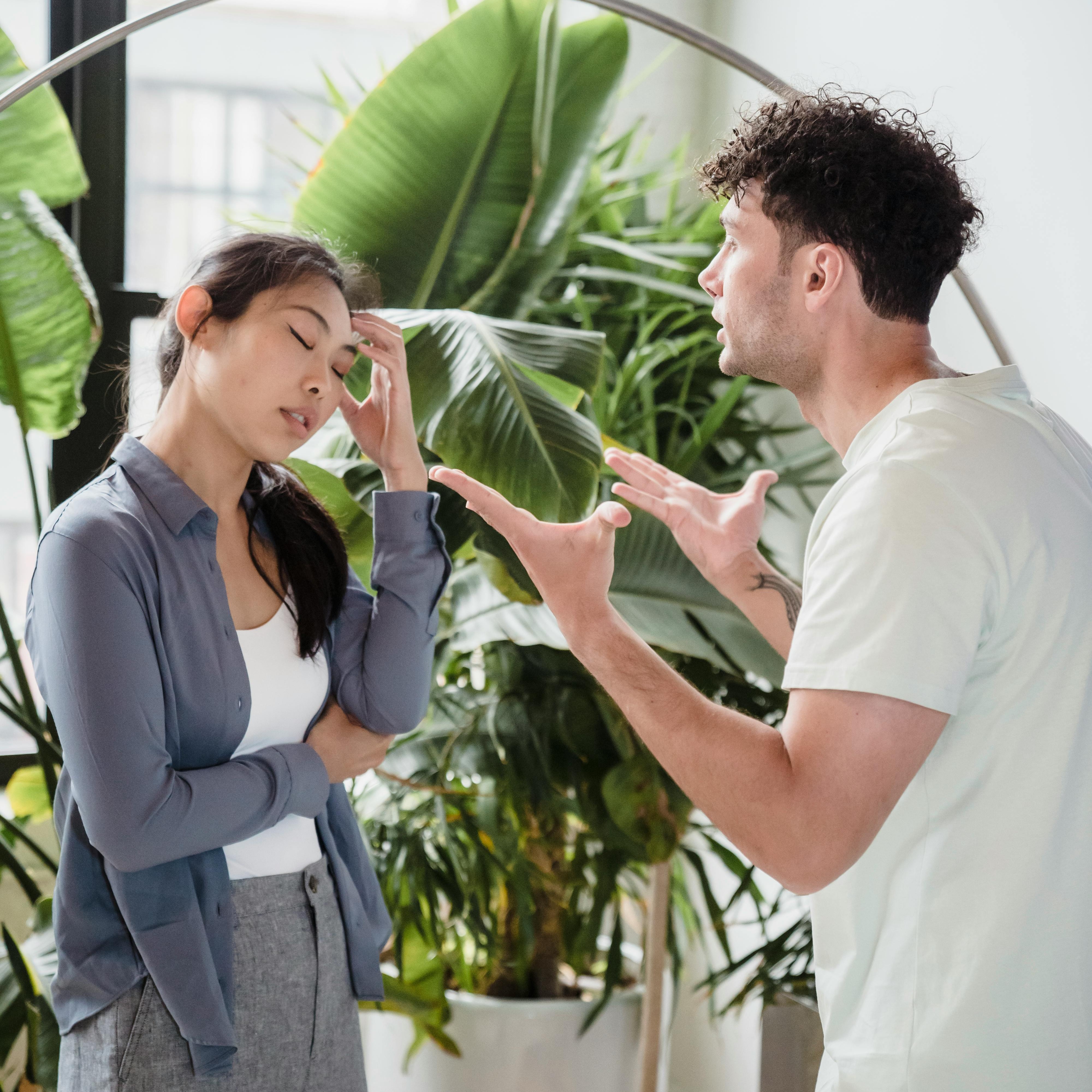 Couple dispute